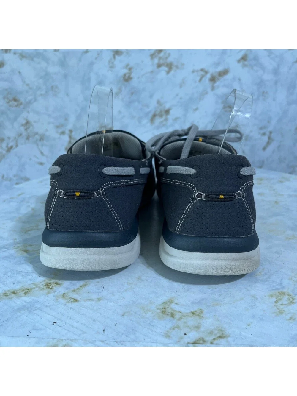 Clarks Marus Edge Men's Size 13M Boat Shoes Blue Gray Comfort Casual Loafers